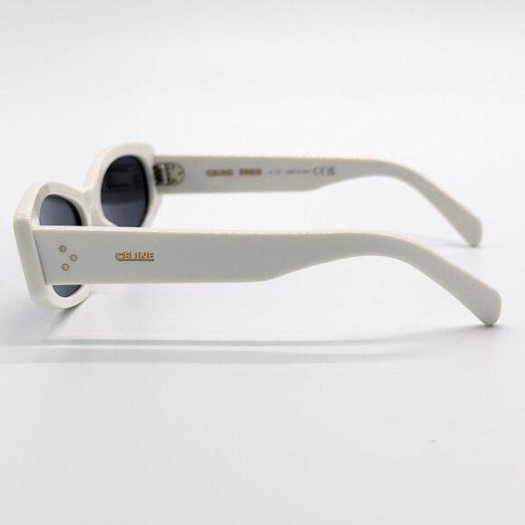 NEW CELINE CL40252I 25A WOMEN WHITE GREY SUNGLASSES CELINE main image 8